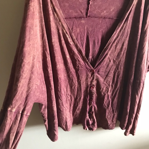 Stone washed cardigan - Picture 3 of 3